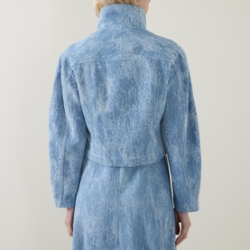 Jacquard Denim Jacket