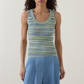Textured Knitted Tank Top