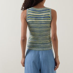 Textured Knitted Tank Top