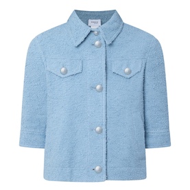 Boucl&eacute; Boxy Jacket