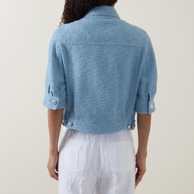 Boucl&eacute; Boxy Jacket
