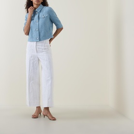 Boucl&eacute; Boxy Jacket