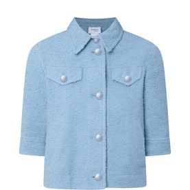 Boucl&eacute; Boxy Jacket