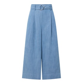 Belted Wide Leg Culottes