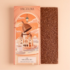 Milk & Crispy Rice Chocolate Bar Bio 100g