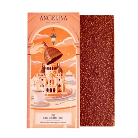 Milk & Crispy Rice Chocolate Bar Bio 100g