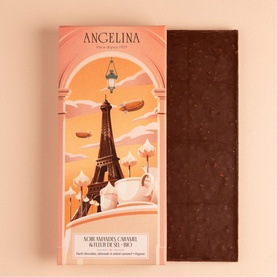 Dark With Almonds Caramel Chocolate Bar Bio 100g