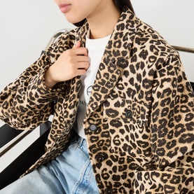 Flynn Leopard Jacket