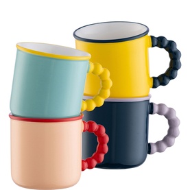 Bubble Set of Four Mugs