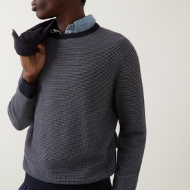 Textured Knit Sweater