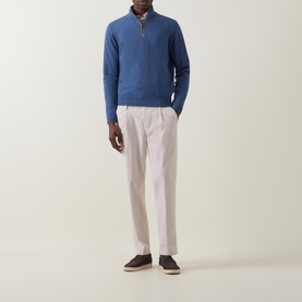 Troyer Half-Zip Sweater