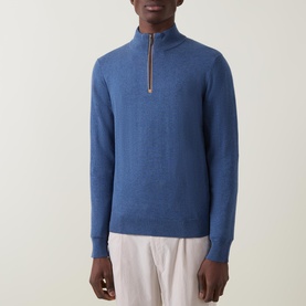 Troyer Half-Zip Sweater
