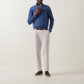 Troyer Half-Zip Sweater