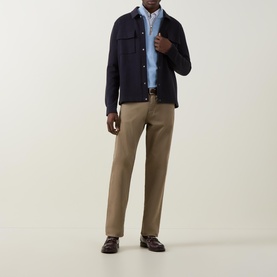 Troyer Logo Half-Zip Sweater