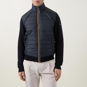 Hybrid Zip Knitted Sweater