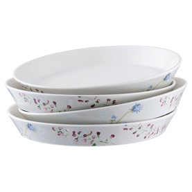 Camille Pale Jade Pasta Bowls Set of Four