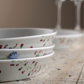 Camille Pale Jade Pasta Bowls Set of Four