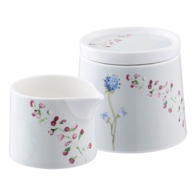 Camille Pale Jade Sugar & Creamer Set