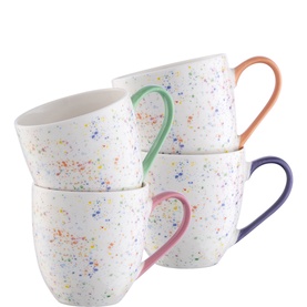 Confetti Set of Four Mugs
