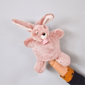 Rabbit Hand Puppet 25cm