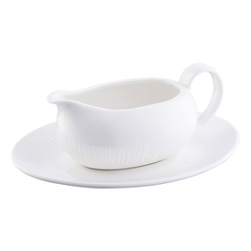 Erne Sauce Boat and Tray Set