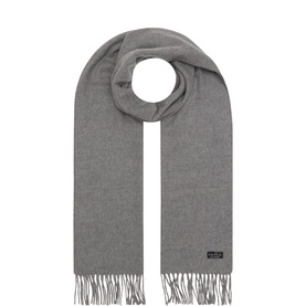 Fringed Logo Scarf