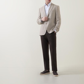Janson Check Single-Breasted Blazer