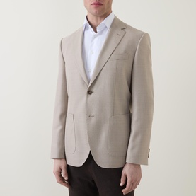 Janson Check Single-Breasted Blazer