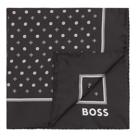 Dot Pattern Logo Pocket Square