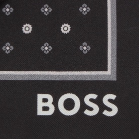 Dot Pattern Logo Pocket Square