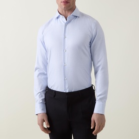 Hank Printed Single Cuff Shirt