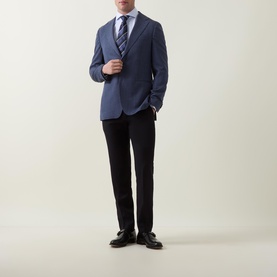 Hank Printed Single Cuff Shirt