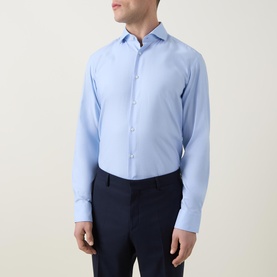 Joe Dotted Single Cuff Formal Shirt