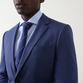 Slim Single-Breasted Two-Piece Suit