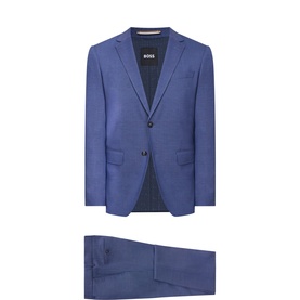 Slim Single-Breasted Two-Piece Suit