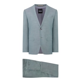 Slim Single-Breasted Two-Piece Suit