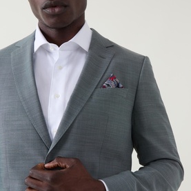Slim Single-Breasted Two-Piece Suit