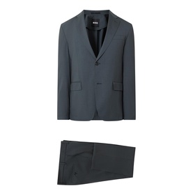 Structured Single-Breasted Two-Piece Suit