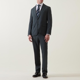 Structured Single-Breasted Two-Piece Suit