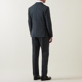 Structured Single-Breasted Two-Piece Suit