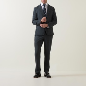 Structured Single-Breasted Two-Piece Suit