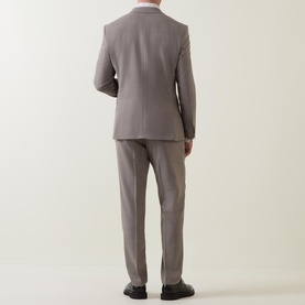 Structured Single-Breasted Two-Piece Suit