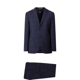 Jeckson Check Single-Breasted Two-Piece Suit