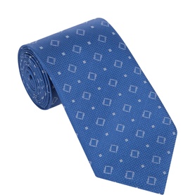 Micro Pattern Silk Tie