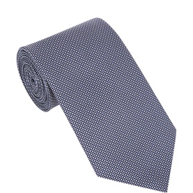 Grid Silk Tie