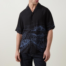 Espino Oversized Bowling Shirt