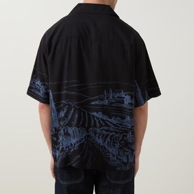 Espino Oversized Bowling Shirt