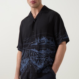 Espino Oversized Bowling Shirt