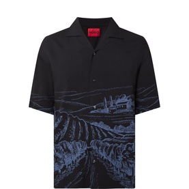 Espino Oversized Bowling Shirt