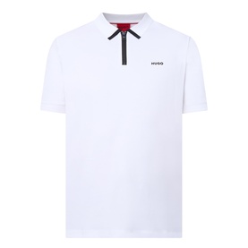 Dalomino Logo Zip Polo Shirt